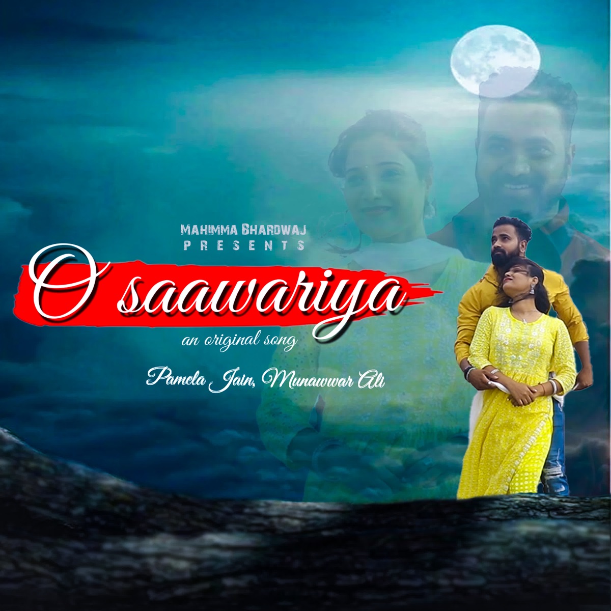 O Saawariya - Single by Mahimma Bhardwaj, Pamela Jain & Munawwar Ali album cover
