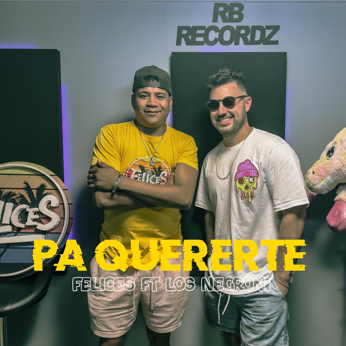 Pa Quererte - Single by Felices & Los Negroni album cover