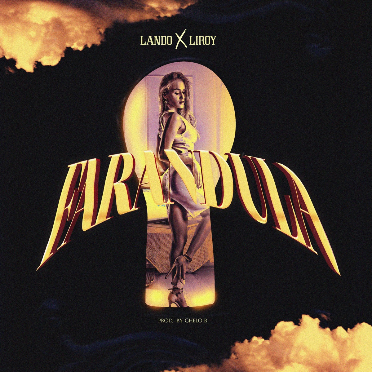 Farándula (feat. Liroy) - Single by Lando album cover