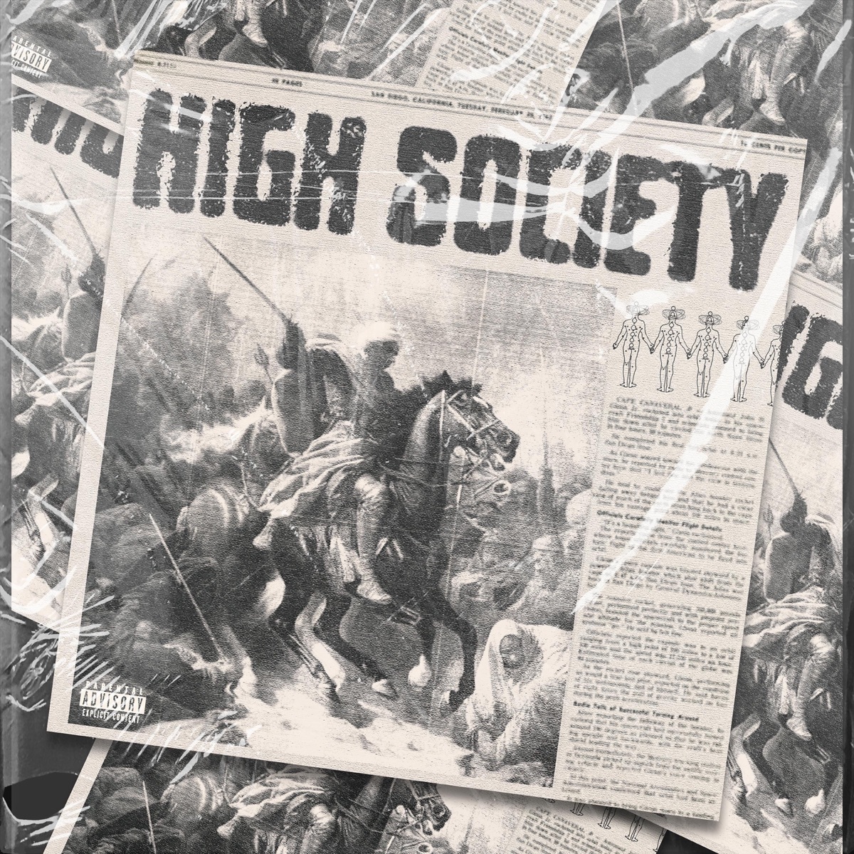 HIGH SOCIETY - Single by VXAL & Hamim album cover