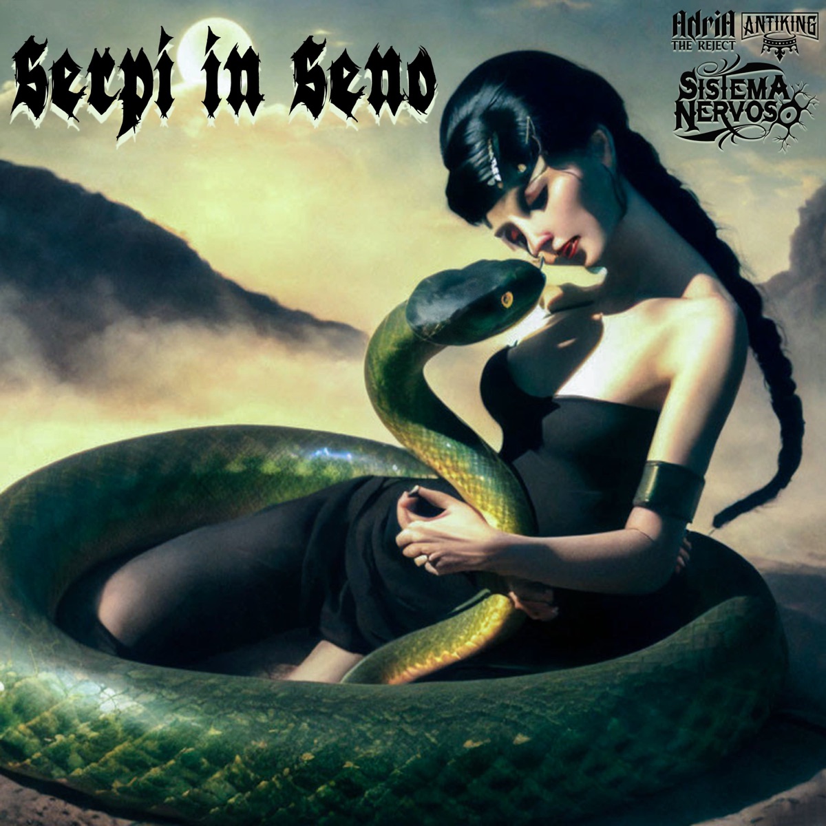 Serpi In Seno (feat. Adria The Reject & Mone Antiking) - Single by Sistema Nervoso album cover