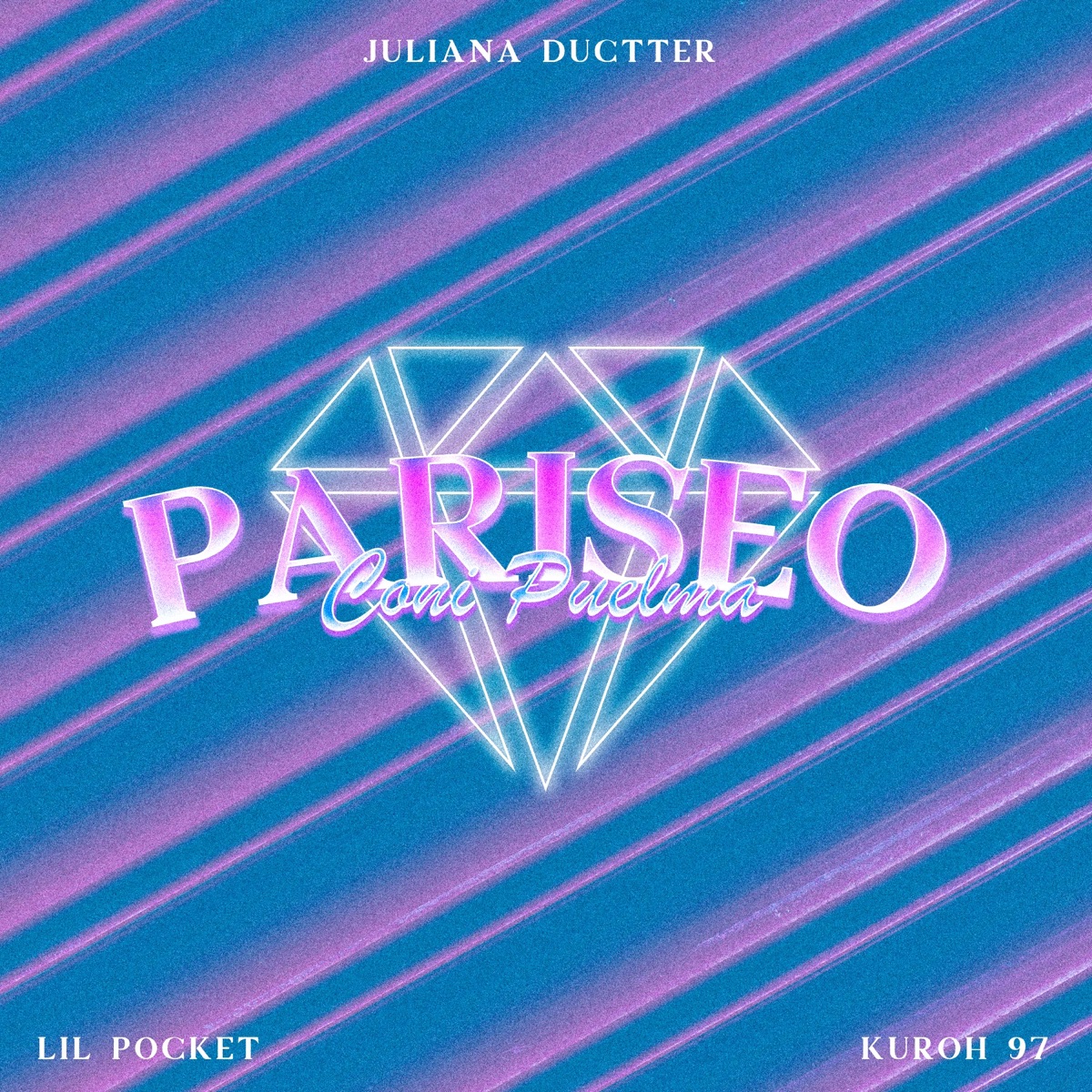 PARISEO (feat. Lil Pocket, Juliana Ductter & Kuroh) - Single by Coni Puelma album cover