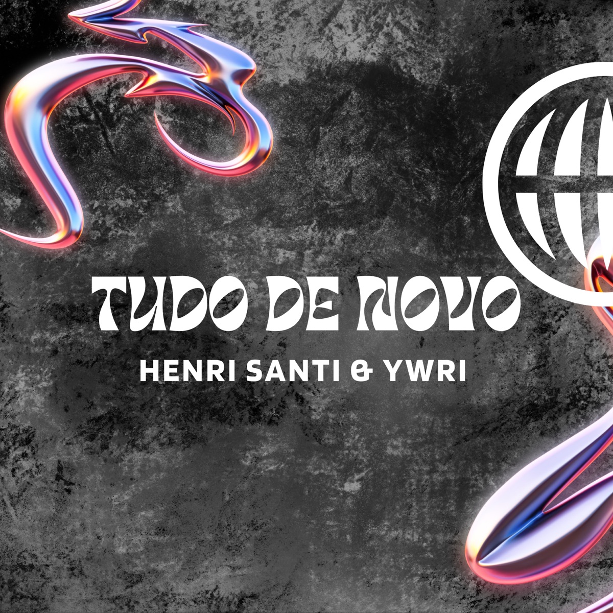 Tudo de Novo - Single by henri santi & Ywri album cover