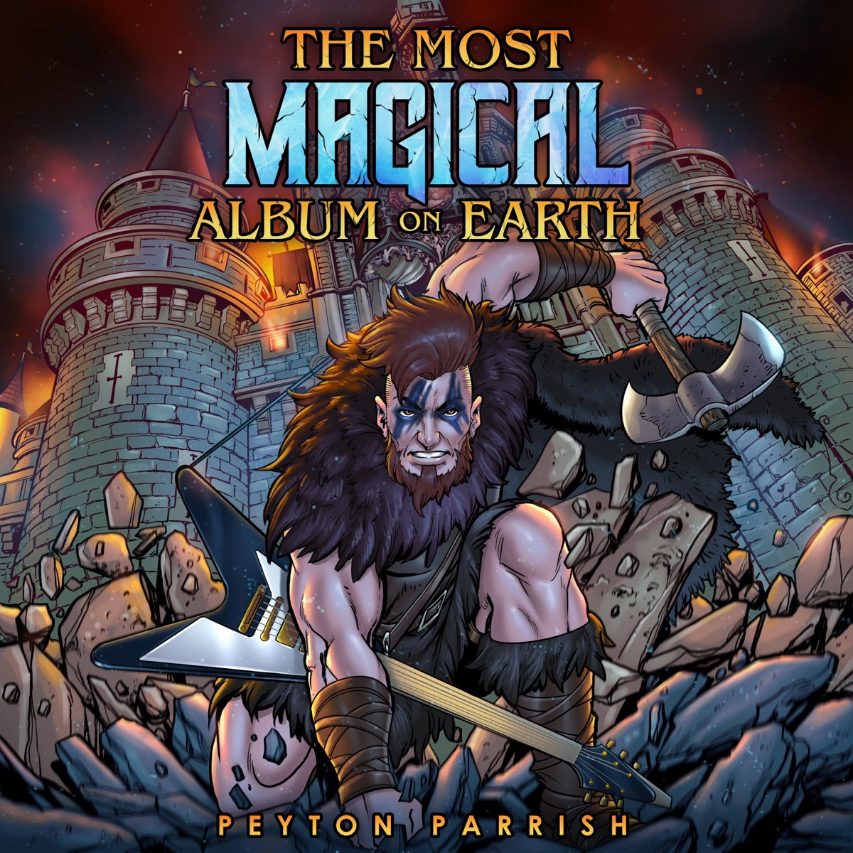 The Most Magical Album On Earth by Peyton Parrish album cover