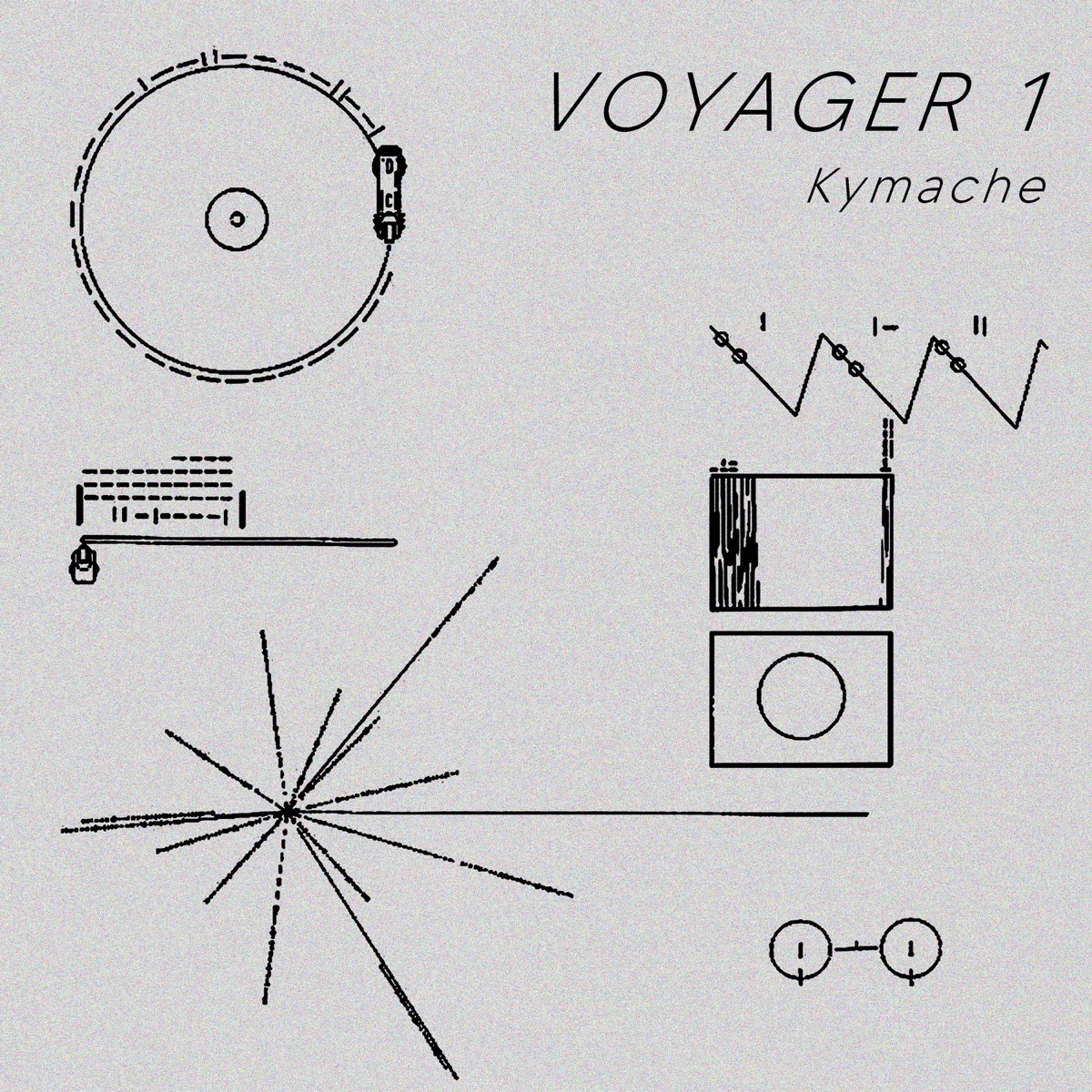 VOYAGER1 - Single by Kymache album cover