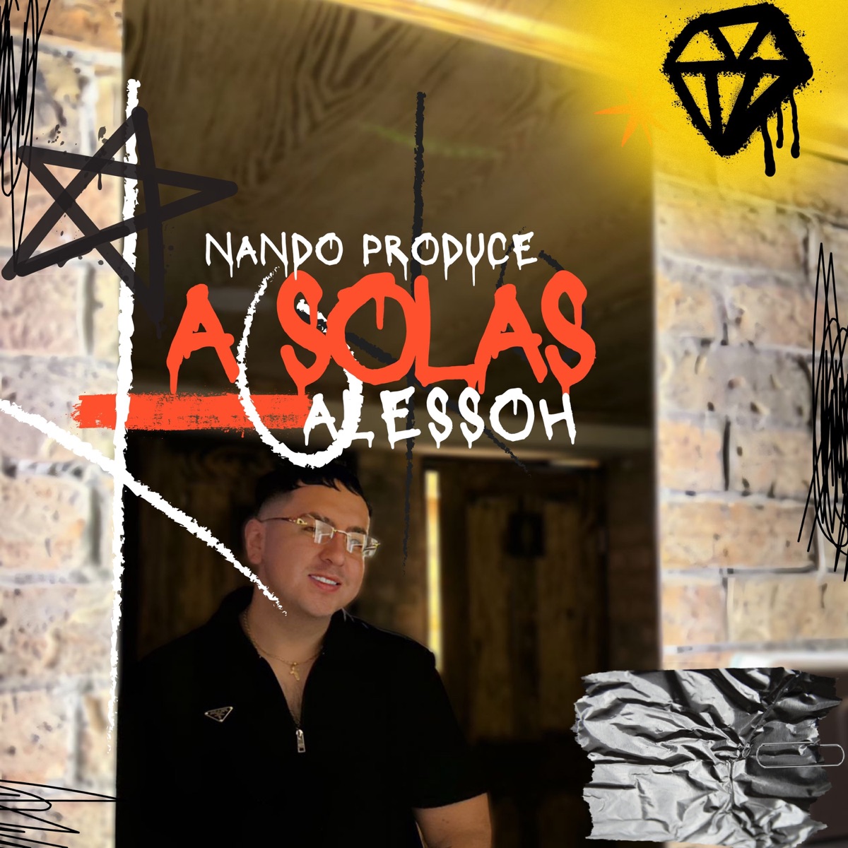A Solas - Single by Alessoh & Nando Produce album cover