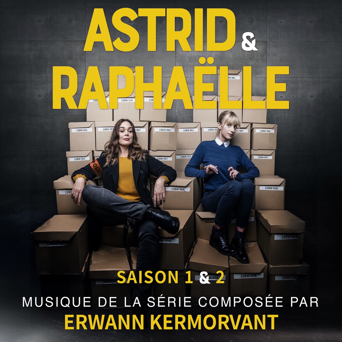 Astrid & Raphaëlle, Saison 1 et 2 (Musique de la série) by Erwann Kermorvant album cover