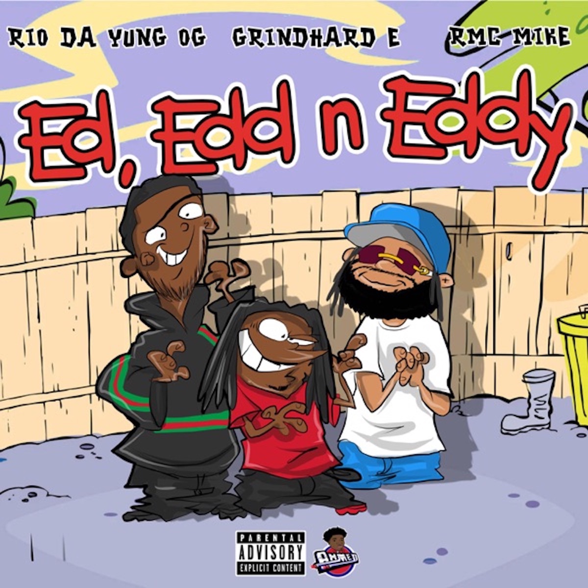 Ed, Edd n Eddy - EP by Rio Da Yung Og, GrindHard E & RMC Mike album cover