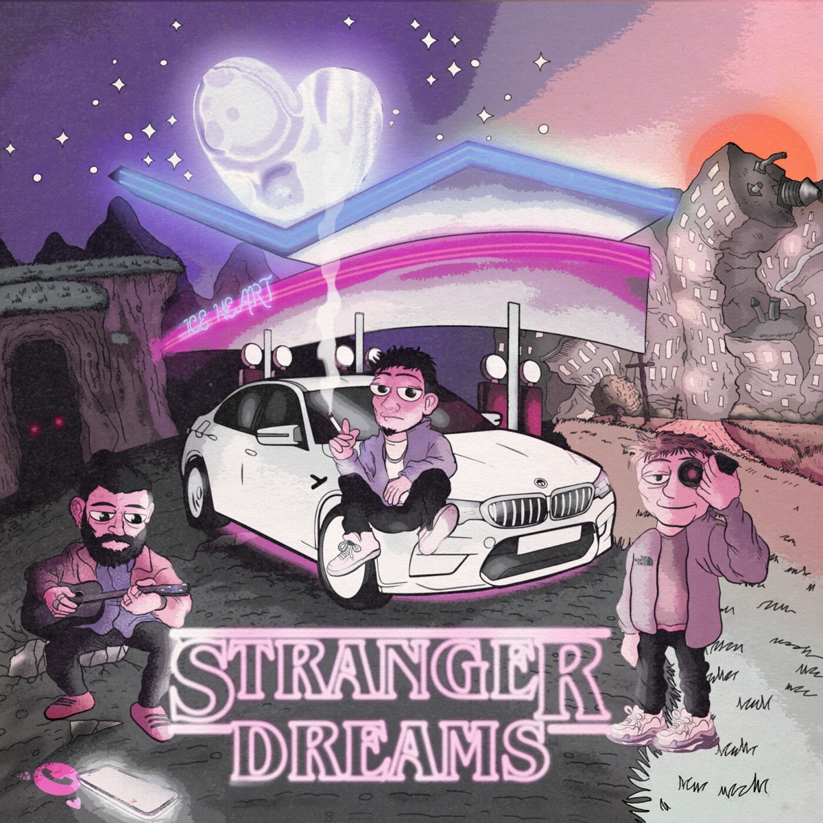 STRANGER DREAMS - EP by RAYSER album cover