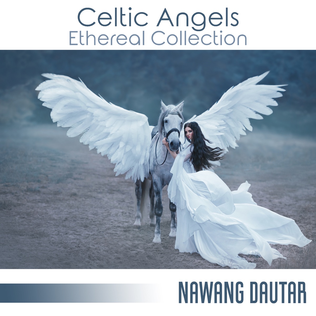 Celtic Angels: Ethereal Music Collection for Stress Relief, Calm Melodies for Meditation, Healing Therapy, Spiritual Enlightenment & Guidance by Nawang Dautar & Celtic Chillout Relaxation Academy album cover