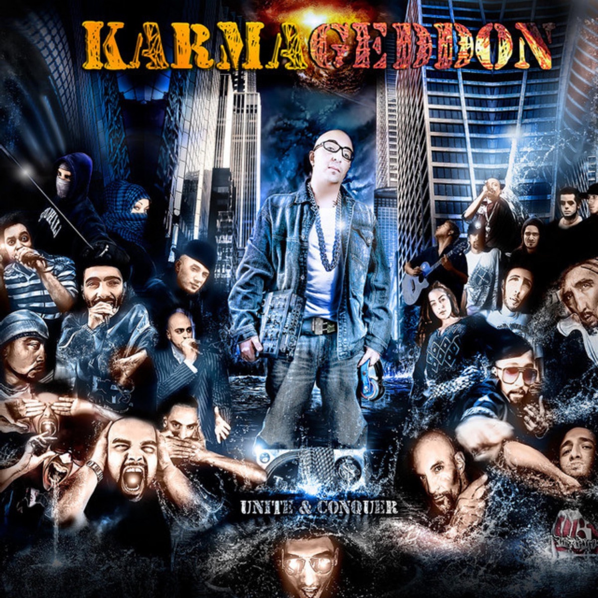 Karmageddon by DJ Lethal Skillz album cover