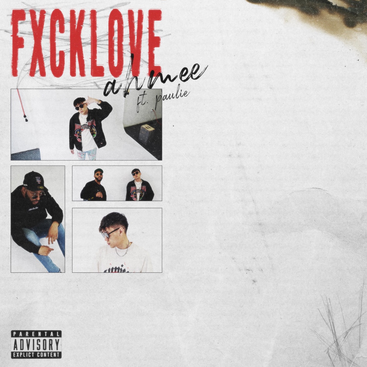 fxcklove (feat. Paulie) - Single by Ahmee album cover