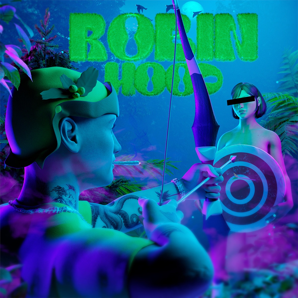 Robin Hood - Single by VHS album cover