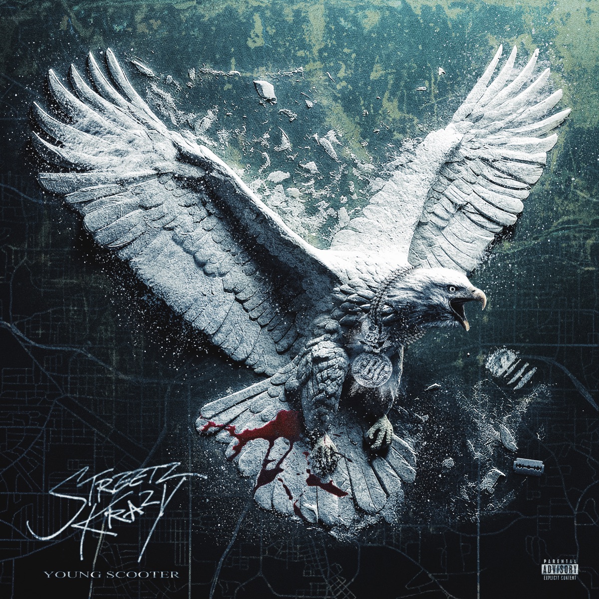 Streetz Krazy by Young Scooter album cover