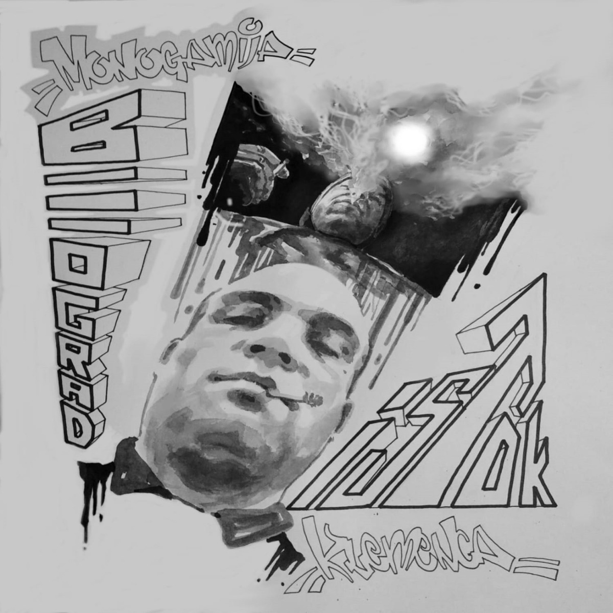 Beograd Istok (feat. DJ BKO & Bege Fank) - Single by Monogamija & KLEMENCA album cover