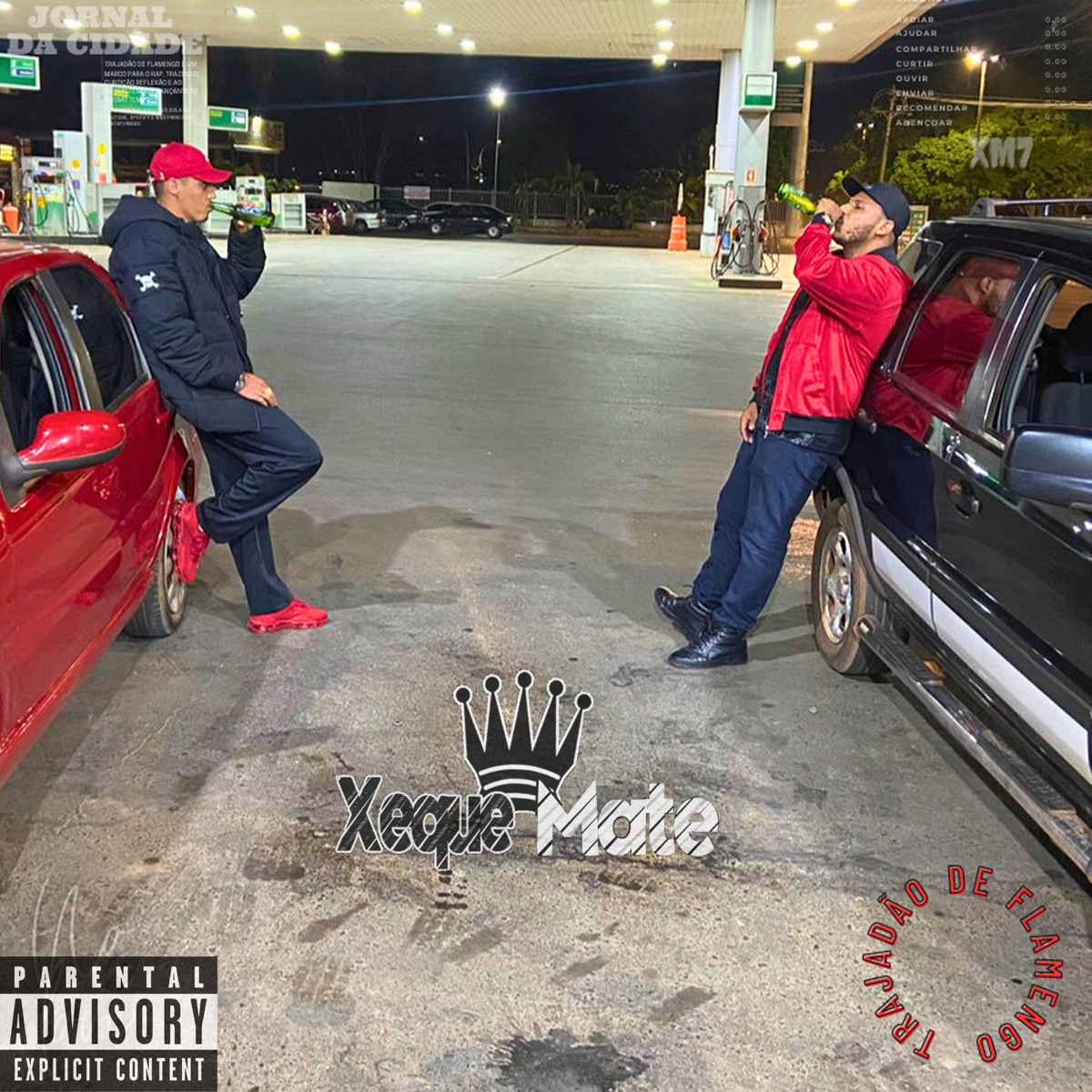 Trajadao de Flamengo (2023 Remastered Version) - Single by XequeMateRap, Deivi-N & ThaleX album cover