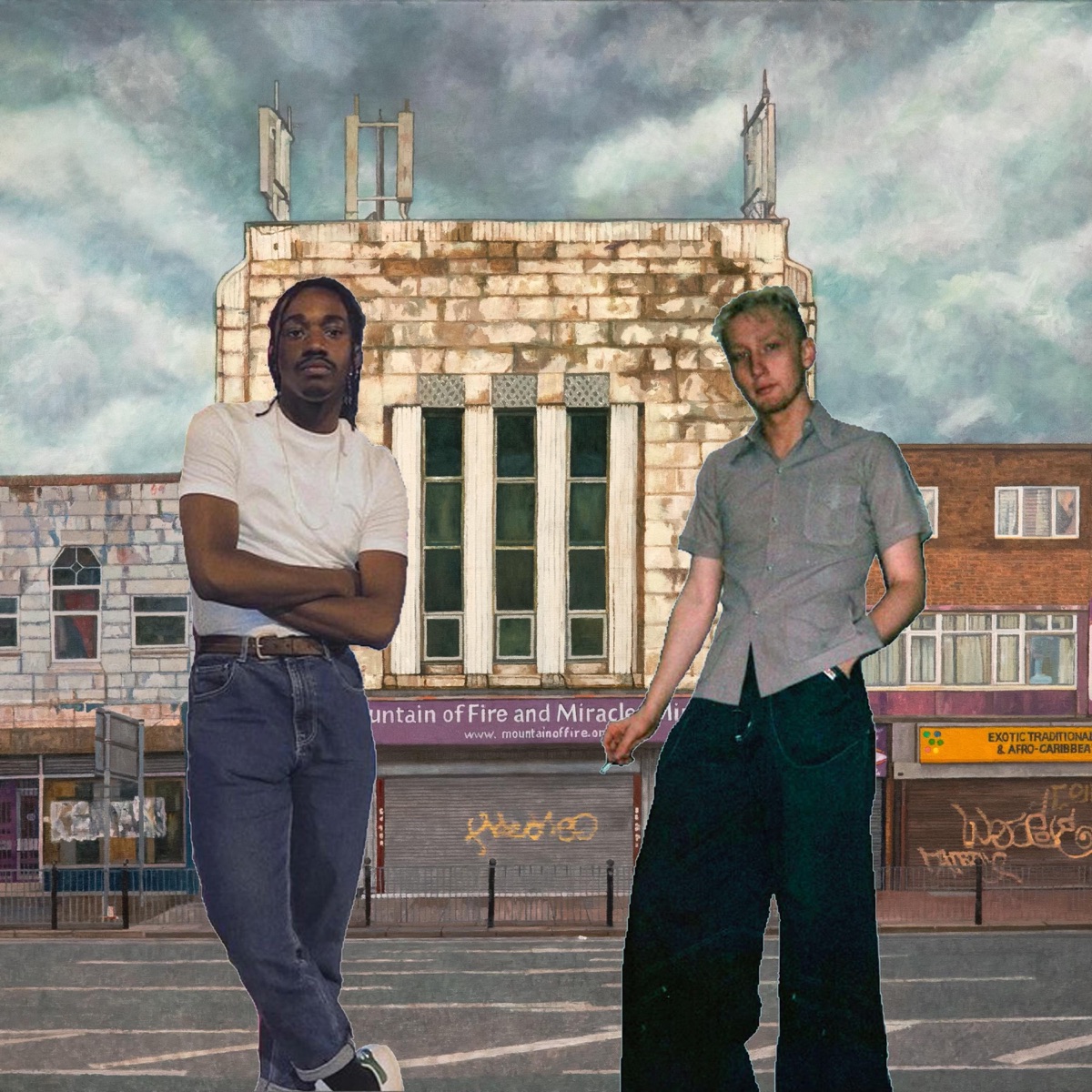 Disco Ric in London Town - EP by Ric Wilson & Yellow Days album cover