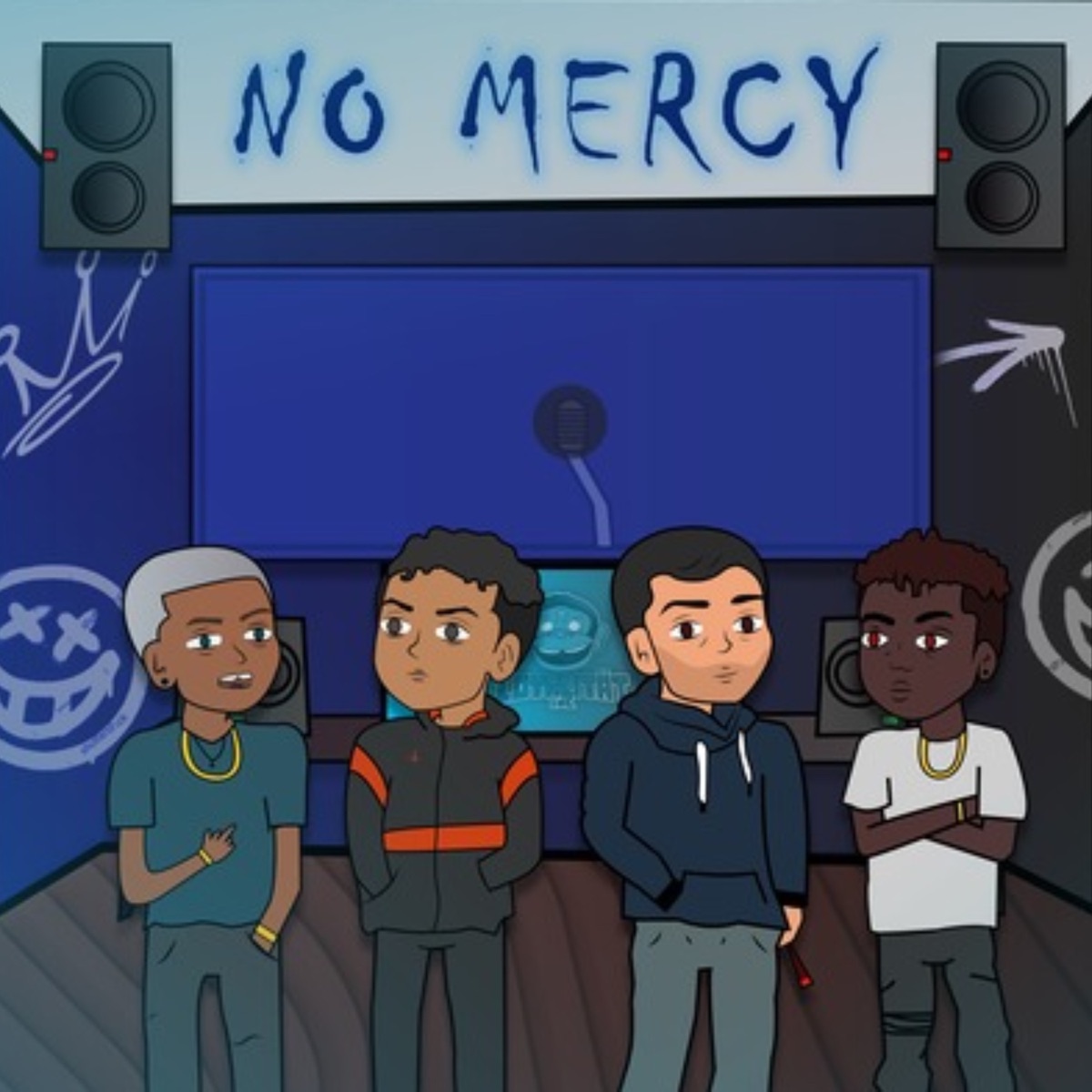 No Mercy - Single by Certero Negga, Sound, BlackSwagger & Gabo Mc album cover