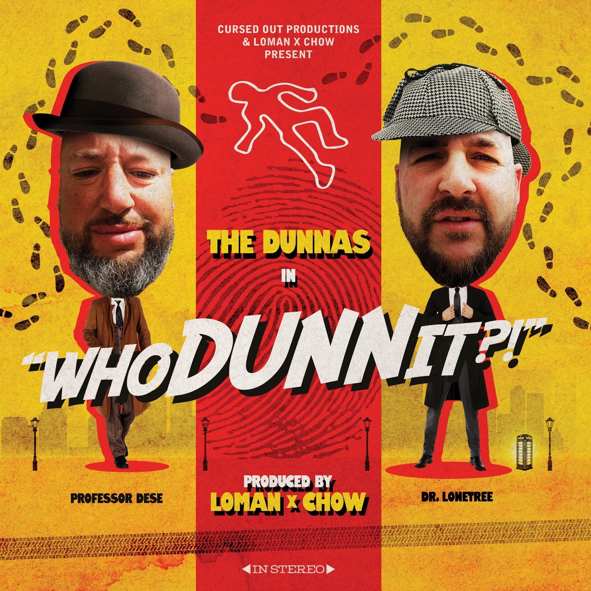 WhoDunnIt?! by The Dunnas, Loman & Chairman Chow album cover