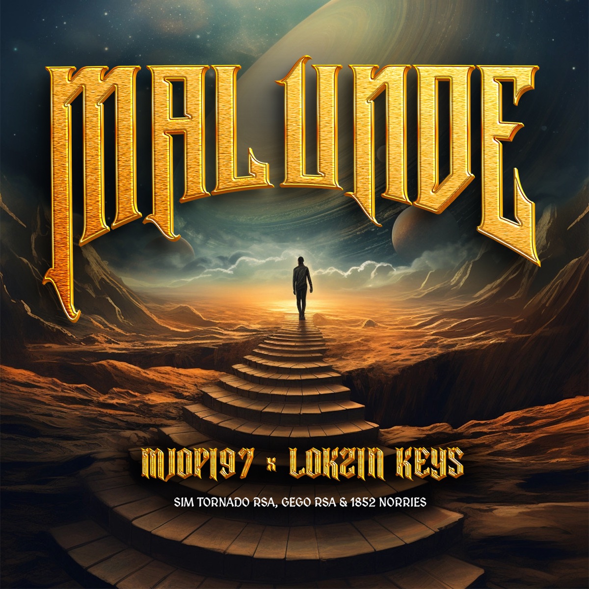 Malunde (feat. Sim Tornado, 1852 Norris & Gego Rsa) - Single by MJOPI97 & Lokzin Keys album cover