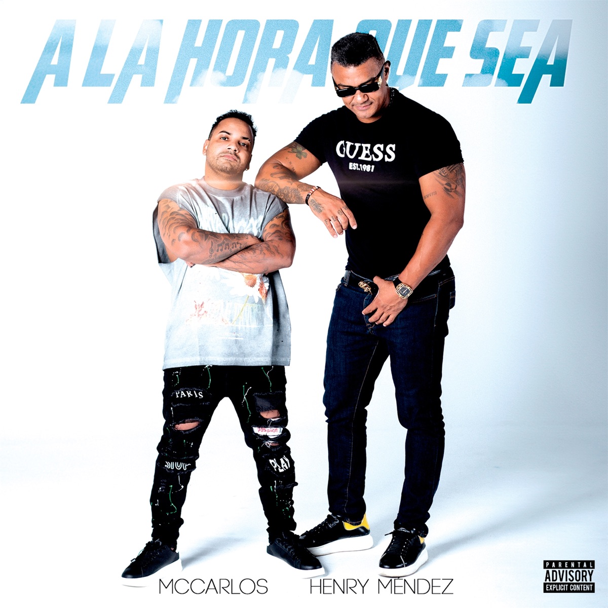 A La Hora Que Sea - Single by MC Carlos & Henry Mendez album cover