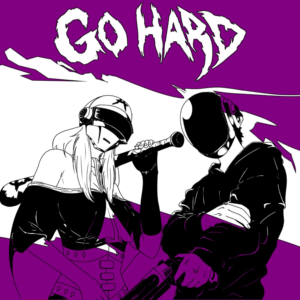Go_Hard - Single by kets4eki, asteria & wasty album cover