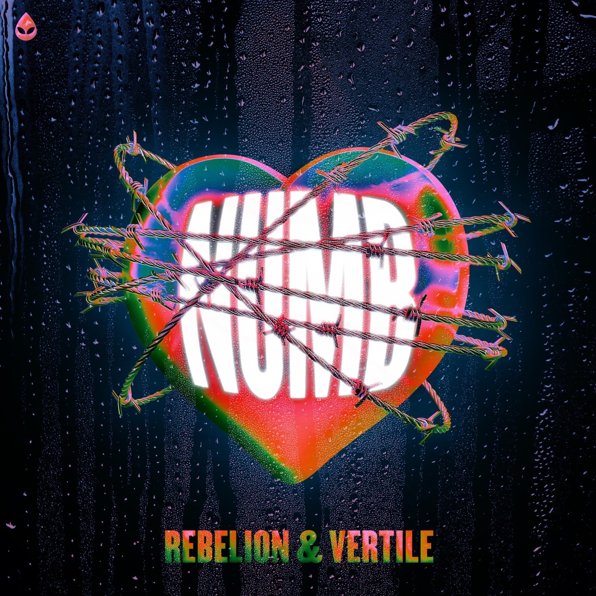 Numb - Single by Rebelion & Vertile album cover