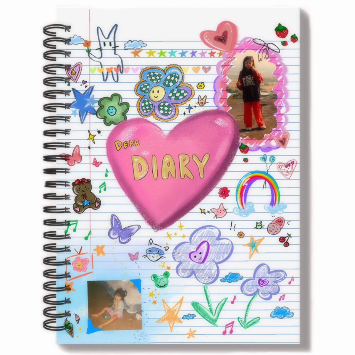 Dear Diary - EP by Beccaisleeping album cover