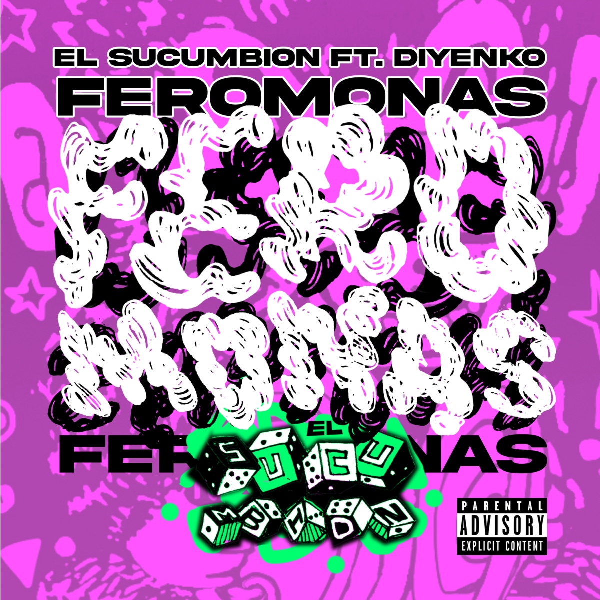 Feromonas (feat. Diyenko) - Single by El Sucumbión album cover