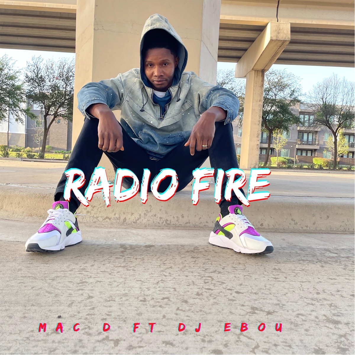 Radio Fire (feat. DJ Ebou) - Single by MAC D album cover