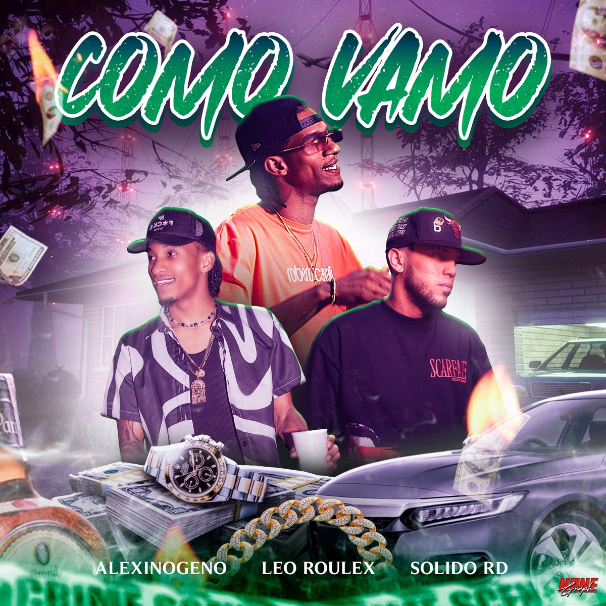 Como Vamo - Single by LeoRoulex, Alexinogeno & Solido Rd album cover