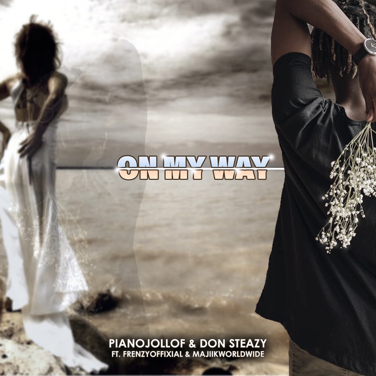 On My Way (feat. Frenzyoffixial & Majiikworldwide) - Single by PIANOJOLLOF & Don Steazy album cover