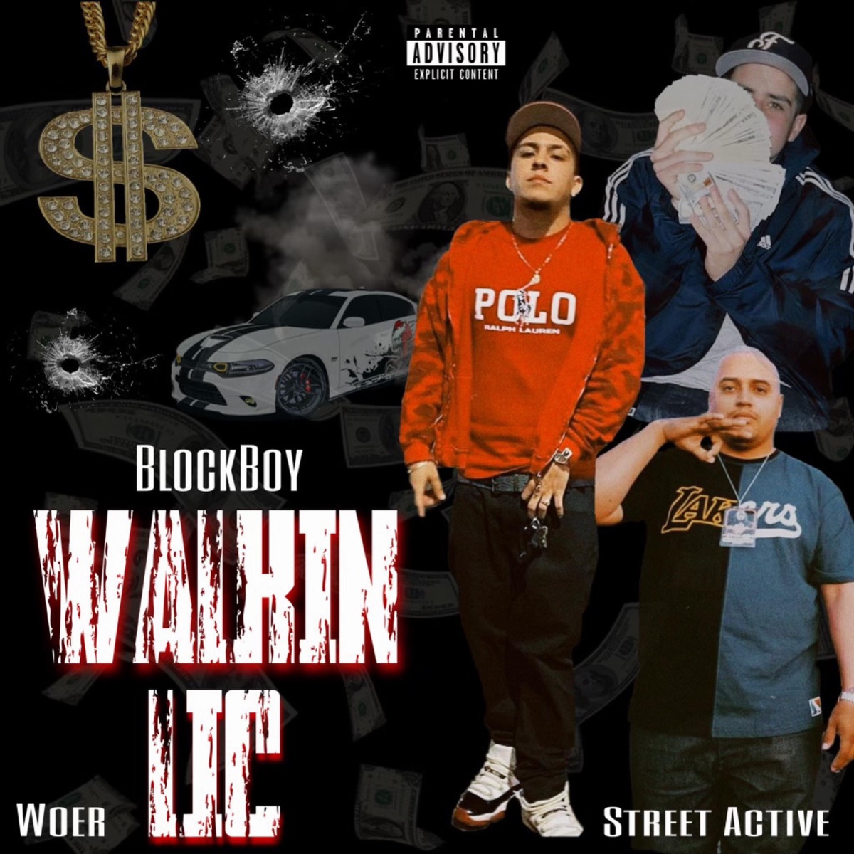 Walking Lic (feat. Street Active & Woer) - Single by BlockBoy album cover
