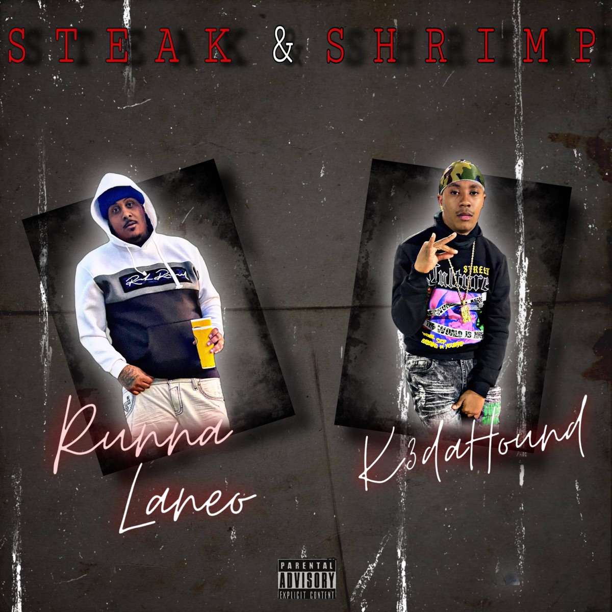 Steak & Shrimp (feat. K3dahound) - Single by Runna Laneo album cover