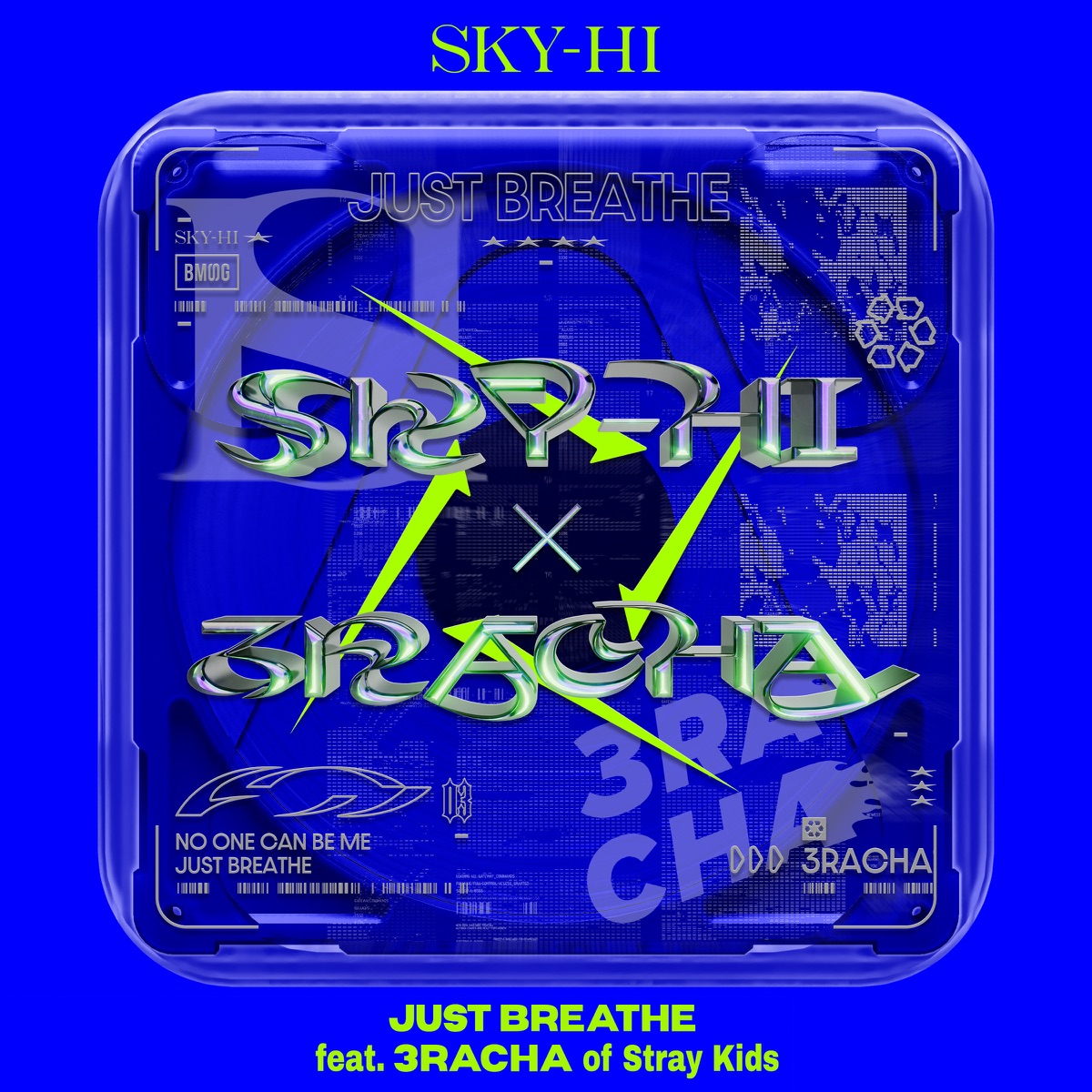 JUST BREATHE - Single by SKY-HI, 3RACHA album cover