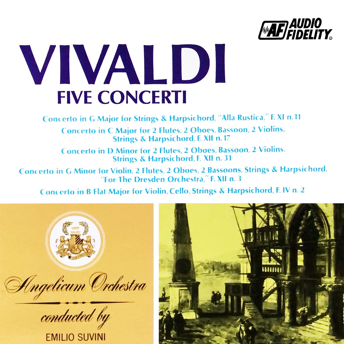 Five Concerti by Angelicum Orchestra album cover