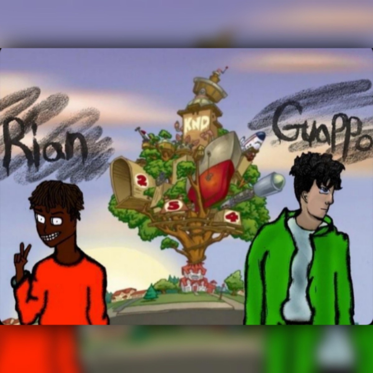 KIDSNEXTDOOR! (feat. Guappo) - Single by YNR Rianthademon album cover