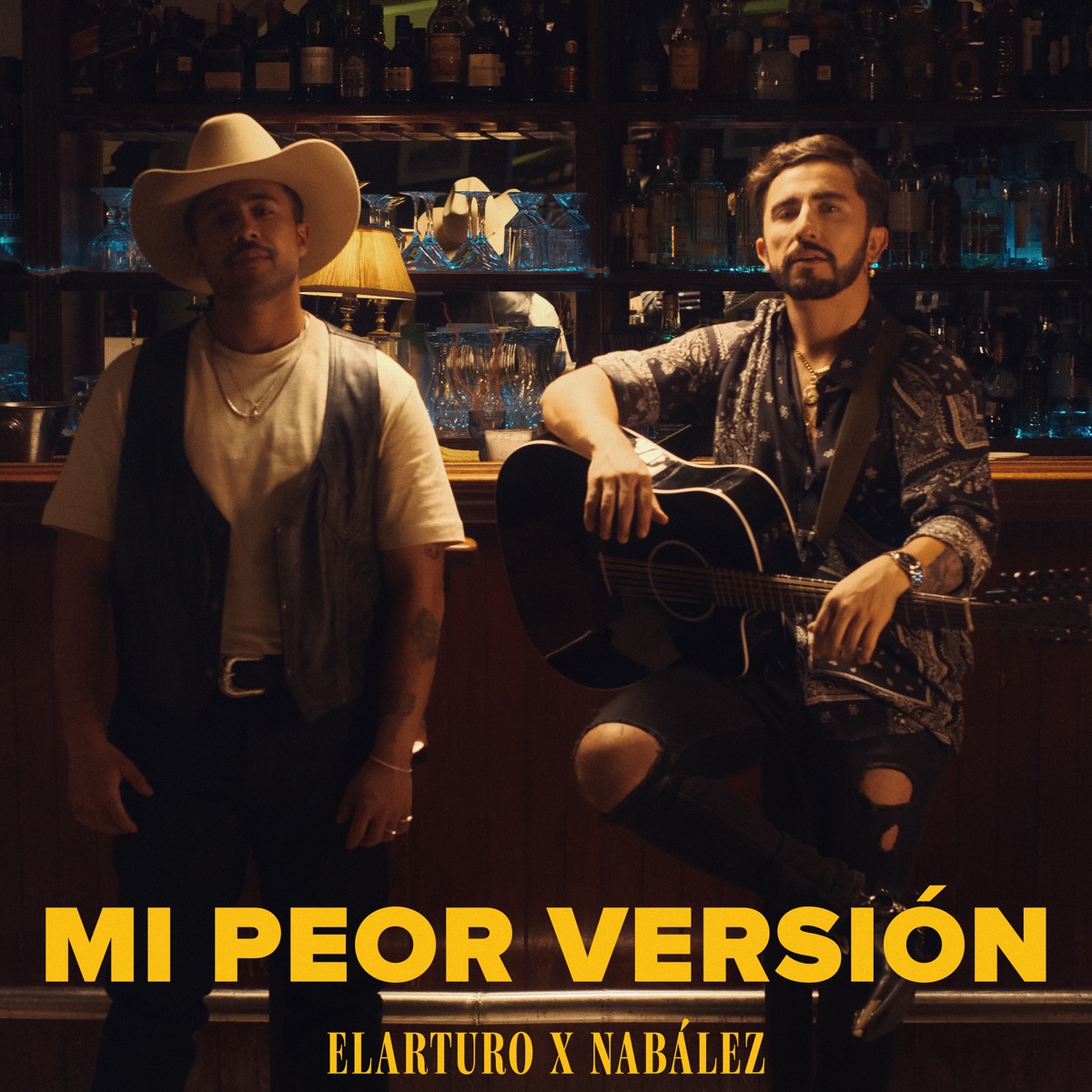 Mi Peor Versión - Single by ElArturo & Nabález album cover
