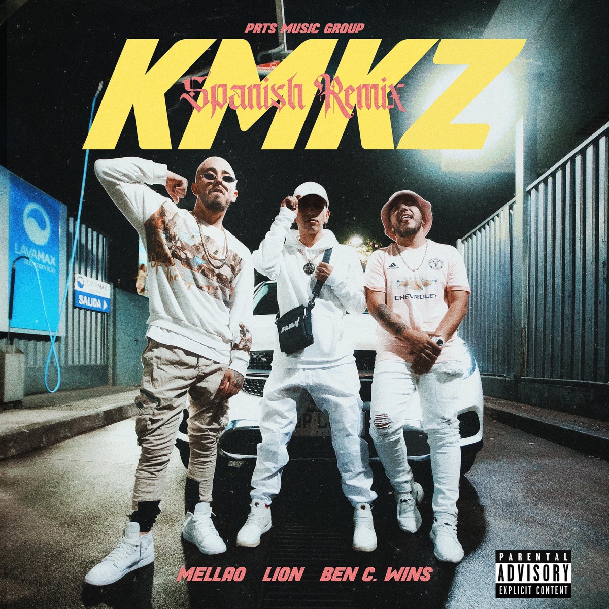 Kmkz (Remix) - Single by Ben C. Wins, Mellao & Lion album cover