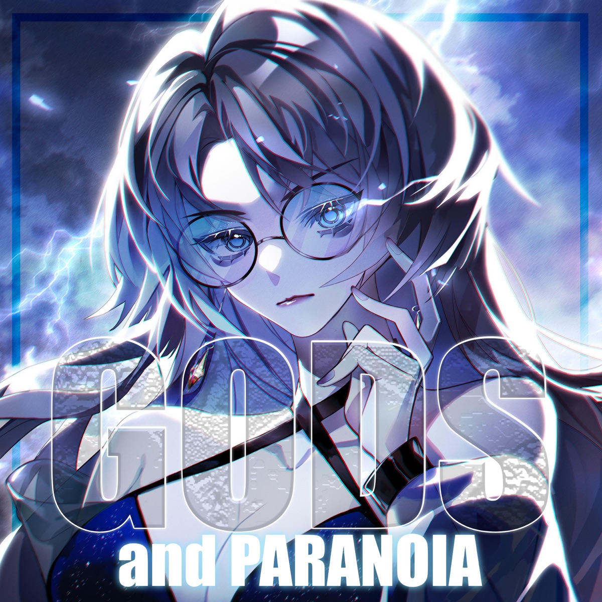GODS and PARANOIA - Single by PeachyFranny album cover