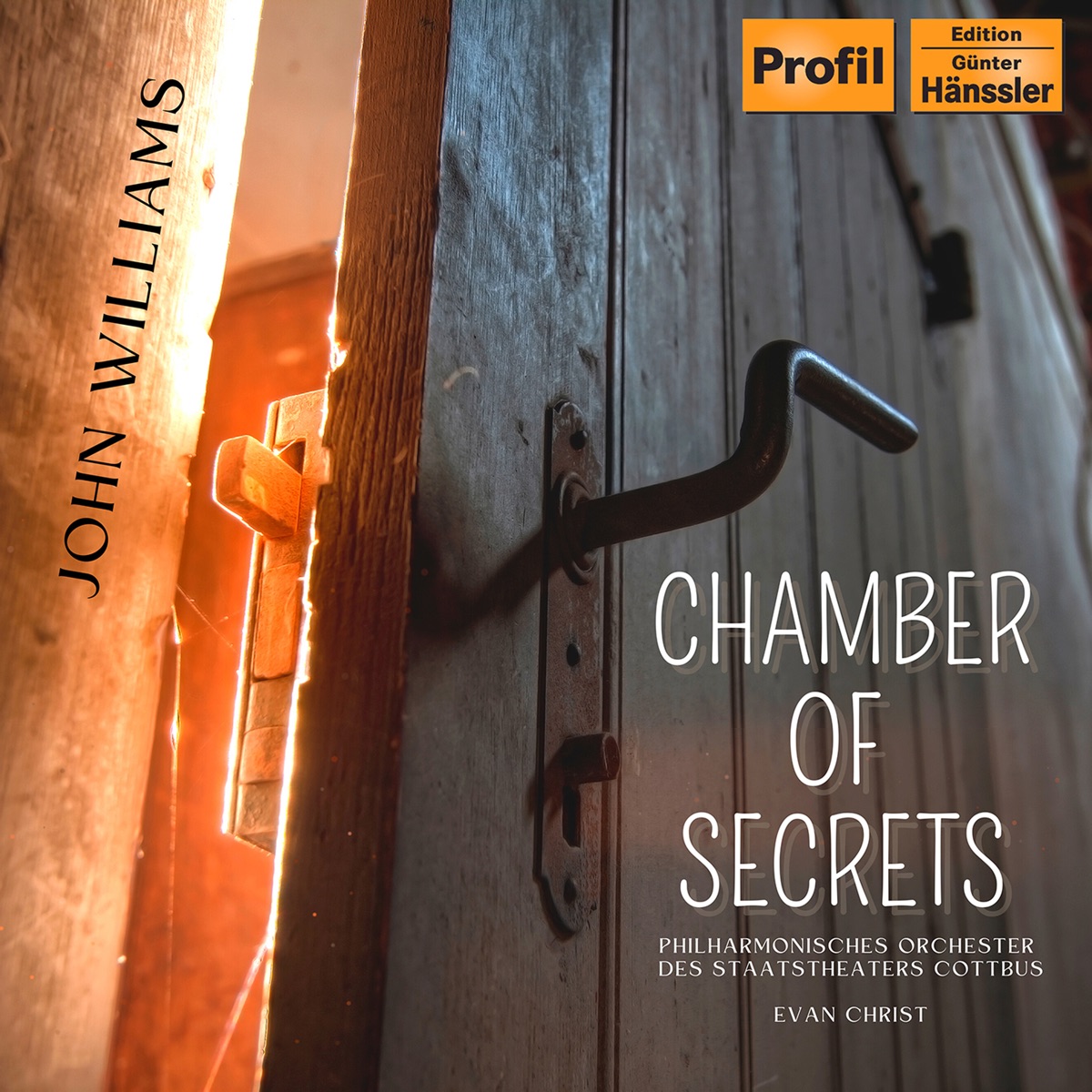 Chamber of Secrets (From "Harry Potter and the Chamber of Secrets") - Single by Philharmonisches Orchester des Staatstheaters Cottbus & Evan Christ album cover