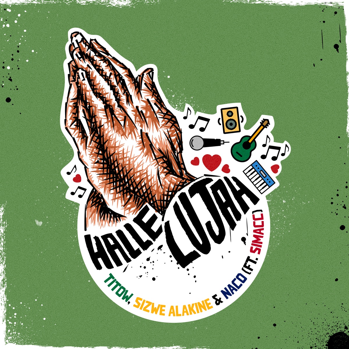 Hallelujah (feat. Simacc) - Single by Titow, Sizwe Alakine & Naco album cover