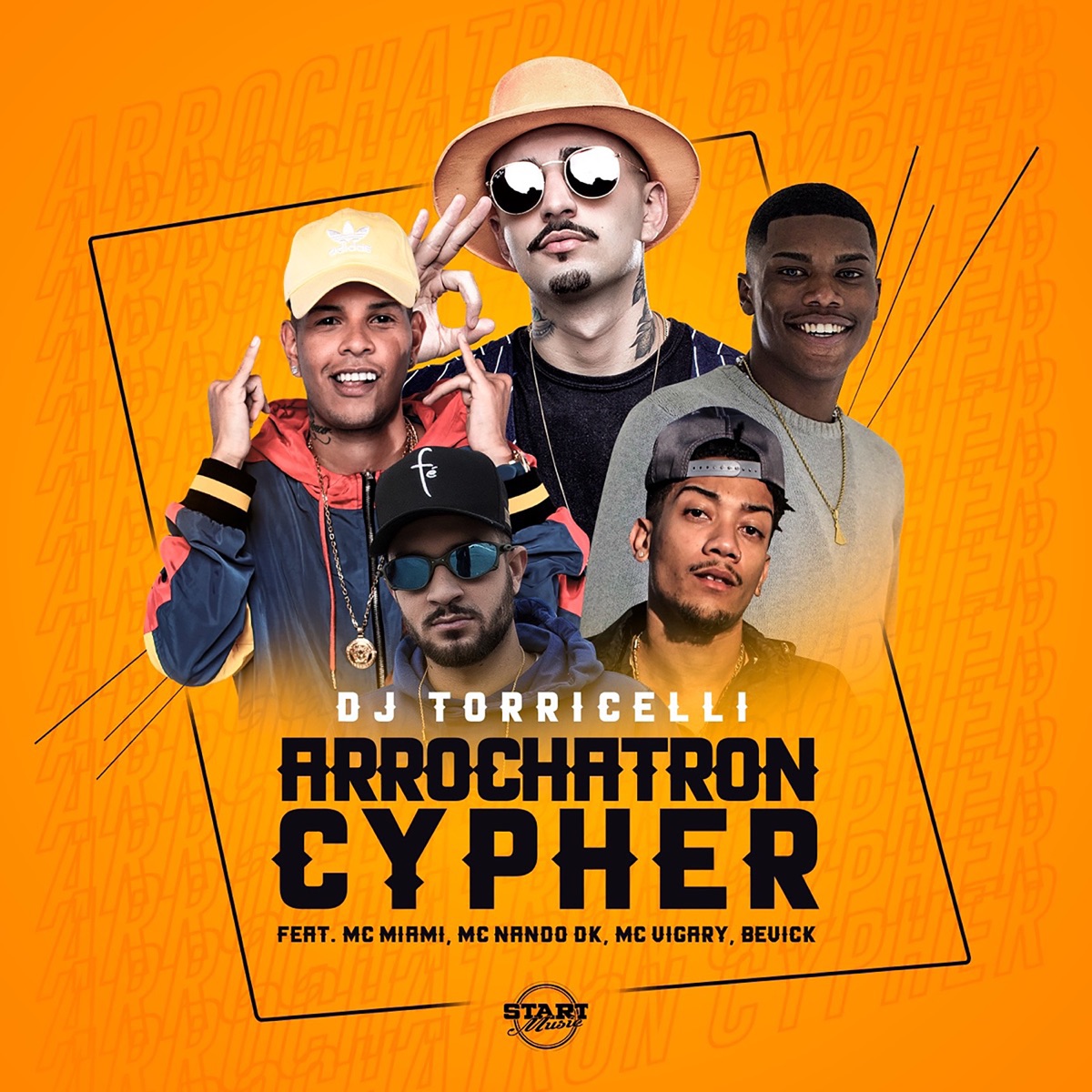 Arrochatron Cypher (feat. Mc Nando Dk, MC Miami, MC Vigary & Bevíck) - Single by DJ Torricelli album cover