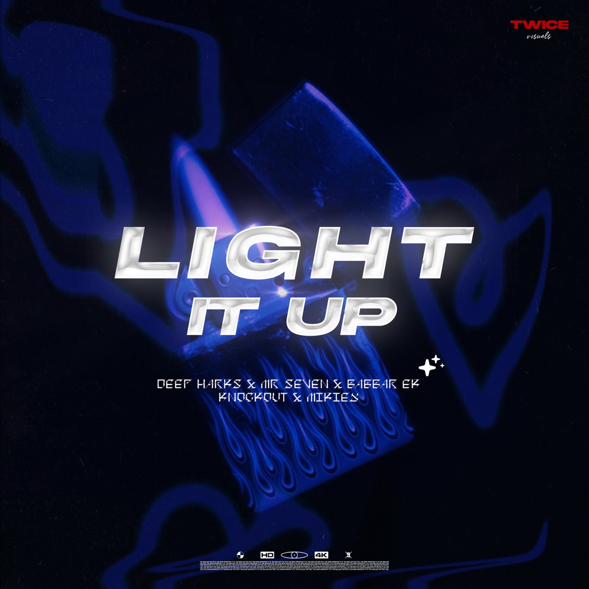 Light It Up (feat. Mr. $even, Babbar Ek, Knockout, Mikiey & STYM) - Single by Deep Harks album cover
