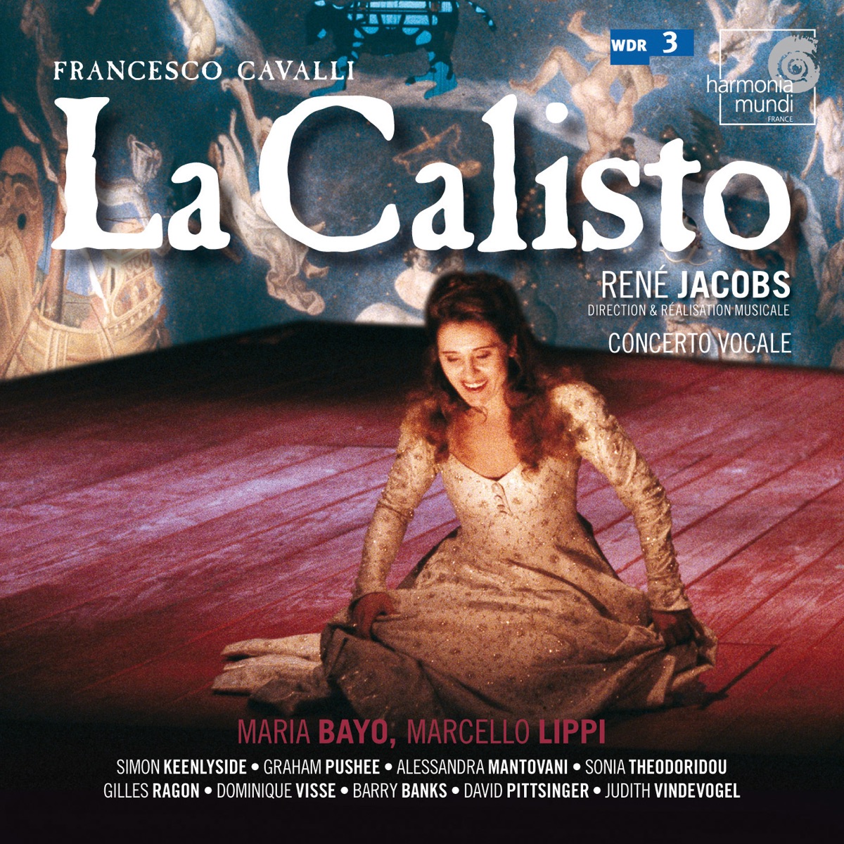 Cavalli: La Calisto by María Bayo, Marcello Lippi, Concerto Vocale & René Jacobs album cover
