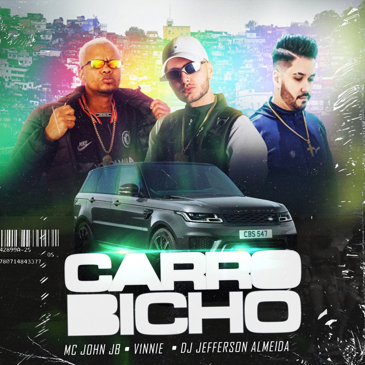 Carro Bicho - Single by MC John JB, V1NN1E & Dj Jefferson Almeida album cover