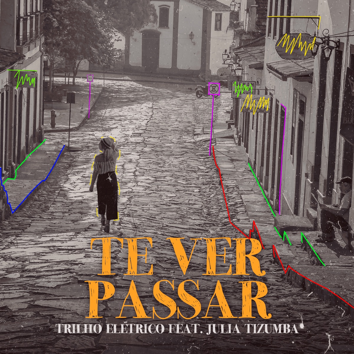 Te Ver Passar (feat. Julia Tizumba) - Single by Trilho Elétrico album cover