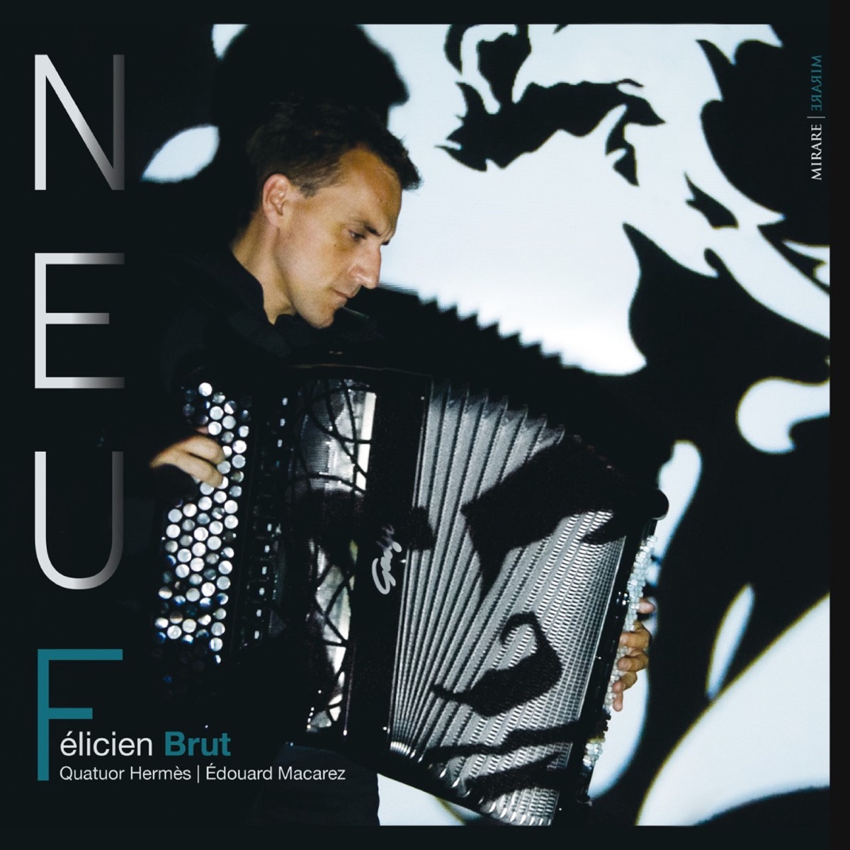 Neuf by Félicien Brut, Quatuor Hermès & Edouard Macarez album cover