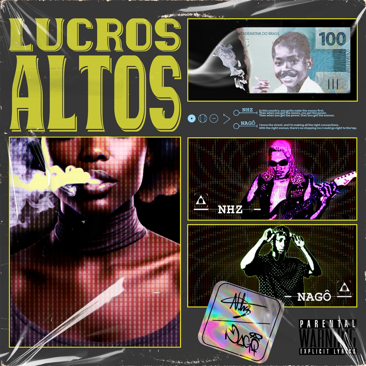Lucros Altos - Single by NHZ, Nago & Pablo ODB album cover