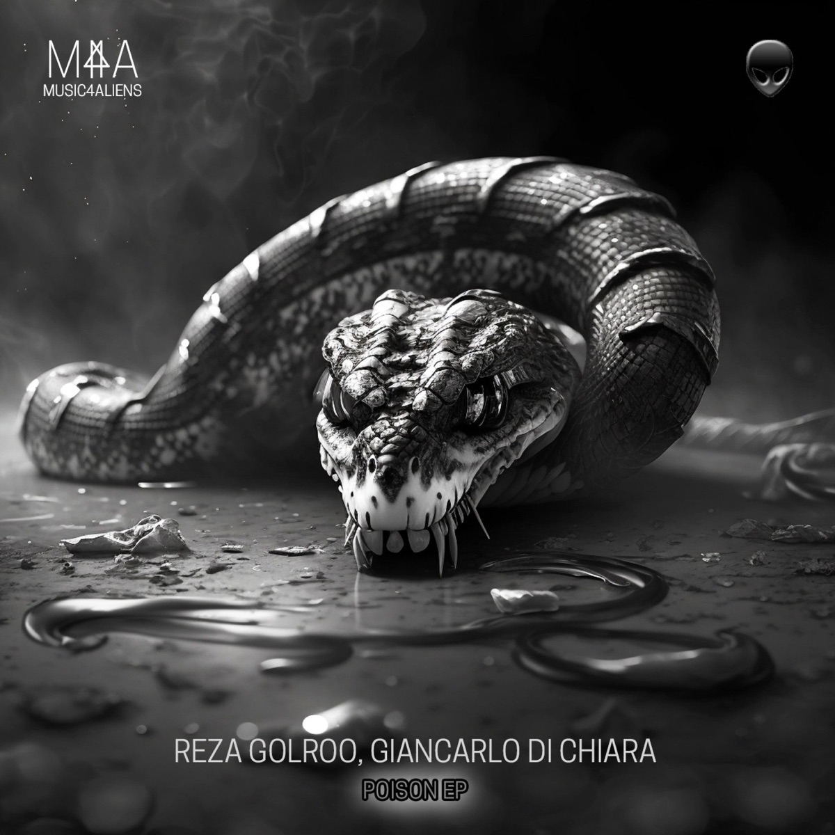 Poison EP by Reza Golroo & Giancarlo Di Chiara album cover